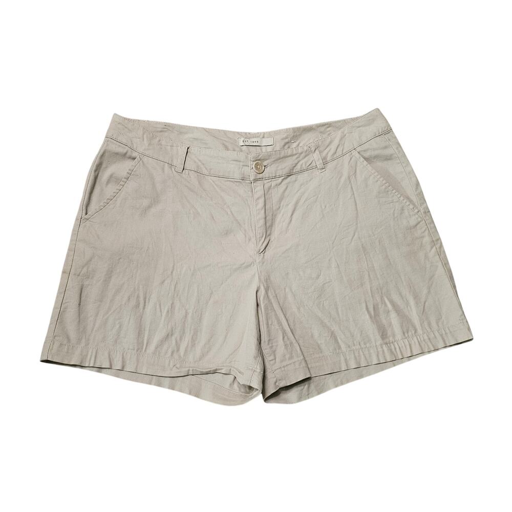 Cato Est 1948 Size 12 Contemporary Shorts Khaki Tan